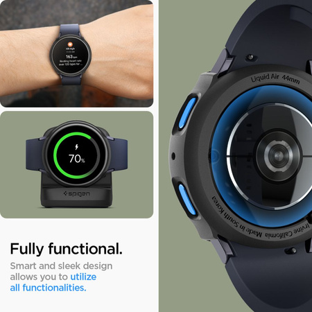 SPIGEN ETUI LIQUID AIR DO SAMSUNG GALAXY WATCH 7 (44 MM) OCHRONA I LEKKOŚĆ