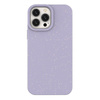 Eco Case etui iPhone 14 Pro silikonowy degradowalny pokrowiec fioletowe