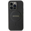 Etui Guess GUHMN61PSAHMCK na iPhone 11 / Xr - czarne Saffiano MagSafe