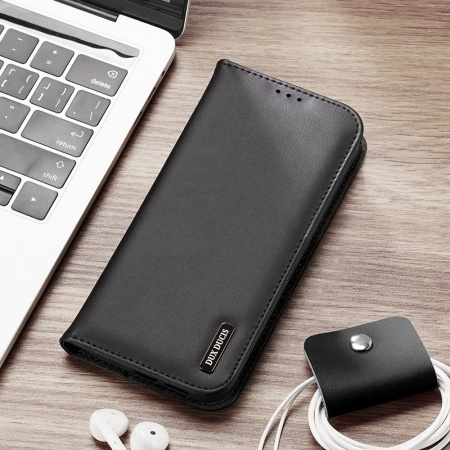 DUX DUCIS ETUI POKROWIEC DO SAMSUNG GALAXY S25 EDGE Z OCHRONĄ RFID I KLAPKĄ