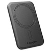 SPIGEN S314-3 SLIM FOLD TRIPOD MAGSAFE UNIVERSAL MAGNETIC CARD HOLDER BLACK