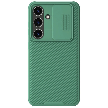 Etui Nillkin CamShield Pro pancerne z osłona na aparat do Samsung Galaxy S24 - zielone