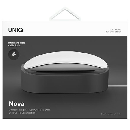 UNIQ STACJA DOKUJĄCA DO MAGIC MOUSE DO MACBOOK PRO AIR 13 14 15 CIEMNOSZARY