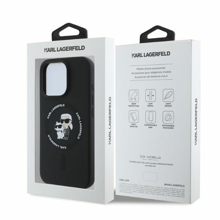 KARL LAGERFELD ETUI HARDCASE DO IPHONE 16 PRO MAX 6.9 DO MAGSAFE SILICONE