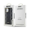DKNY ETUI HARDCASE DO IPHONE 15 14 13 6.1 DO MAGSAFE SKÓRA CHECKERED MONO