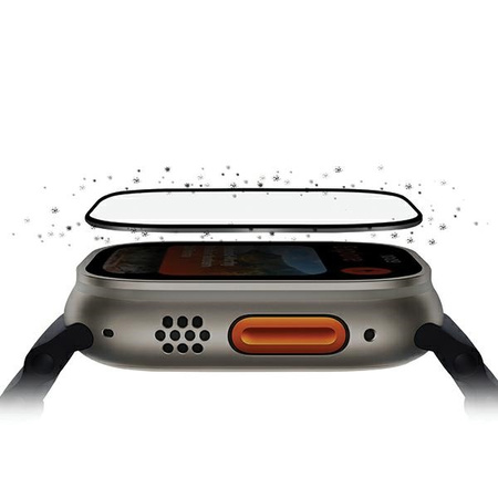 UNIQ OPTIX VIVID SZKŁO HARTOWANE DO APPLE WATCH ULTRA 49MM Z APLIKATOREM
