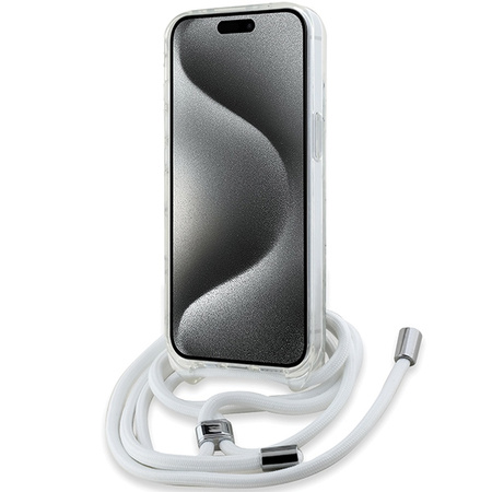 KARL LAGERFELD CASE HARDCASE DO IPHONE 14 13 15 6,1 TRANSPARENT IML
