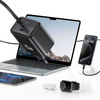 USAMS ŁADOWARKA 1XUSB-C ZE ZWIJANYM KABLEM DO TELEFONÓW APPLE DO LIGHTNING