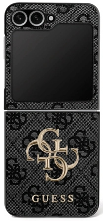 Etui Guess Big 4G Logo Classic Logo na Samsung Galaxy Z Flip 7 - czarne