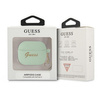 Guess GUA3LSCHSN AirPods 3 cover zielony/green Silicone Charm Heart Collection