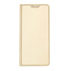 Dux Ducis Skin Pro etui do Xiaomi Redmi Note 12 Pro+ pokrowiec z klapką portfel na kartę podstawka złote