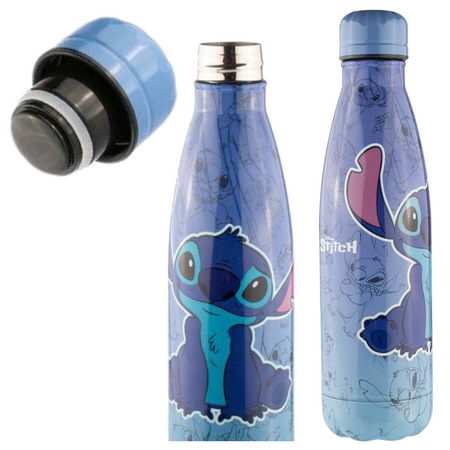 CORIEX BUTELKA STITCH 500ML DO PRACY W SZKOLE PRZEZROCZYSTA BUTELKA NA WODĘ