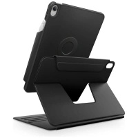 Etui UNIQ Rovus Snapmount Magnetic 360 Rotating Detachable do iPad 11" 2025 / iPad 10.9" 2022 (10 gen.) - czarne