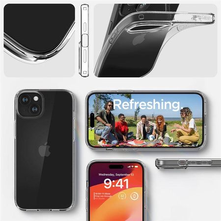 SPIGEN LIQUID CRYSTAL IPHONE 15 CRYSTAL CLEAR