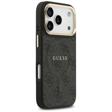 GUESS ETUI 4G PU CLASSIC LOGO MAGSAFE DO IPHONE 17 PRO LUKSUSOWA OCHRONA