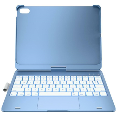 Etui Typecase Flexbook Touch             z klawiaturą do iPad 11" (A16) 2025 / iPad 10.9" 2022 jasno niebieski