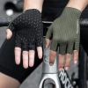 ROCKBROS RĘKAWICZKI ROWEROWE KRÓTKIE PALCE DO ROWER GÓRSKI ROZMIAR L