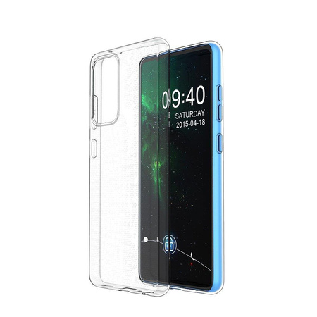 Żelowy pokrowiec etui Ultra Clear 0.5mm Honor 50 Pro przezroczysty