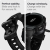 SPIGEN RUGGED ARMOR ”PRO” GALAXY WATCH 4 / 5 (44 MM) CHARCOAL GREY