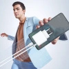 Kabel Dudao L25L USB-A - Lightning 1m 30W w miękkim silikonowym oplocie - biały