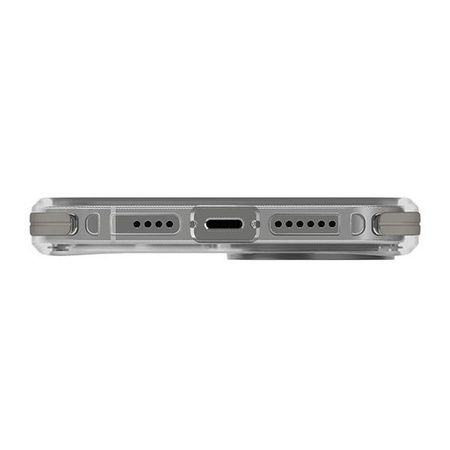 UNIQ etui Combat iPhone 15 Pro 6.1" Magclick Charging szary/frost grey