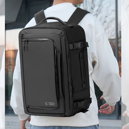 TECH-PROTECT DEFENDER S50 RYANAIR & WIZZAIR TRAVEL LAPTOP CABIN BACKPACK 20L 40x20x25 OLIVE GREEN