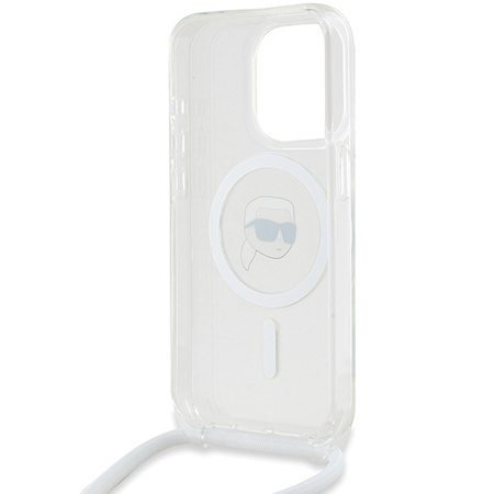 KARL LAGERFELD POKROWIEC CROSSBODY DO IPHONE 15 PRO 6.1 KARL HEAD