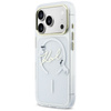 Etui Karl Lagerfeld IML Choupettes Karl  Script Logo MagSafe do iPhone 17 Pro przezroczysty
