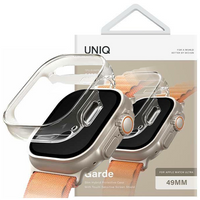 Etui Uniq Garde na Apple Watch Ultra 49 mm. przezroczysty/dove clear