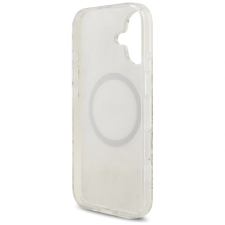 GUESS ETUI IML FLOWERS ELECTRO PEARL STRAP DO MAGSAFE IPHONE 17