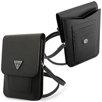 Guess Torebka GUWBSATMBK czarny/black Saffiano Triangle