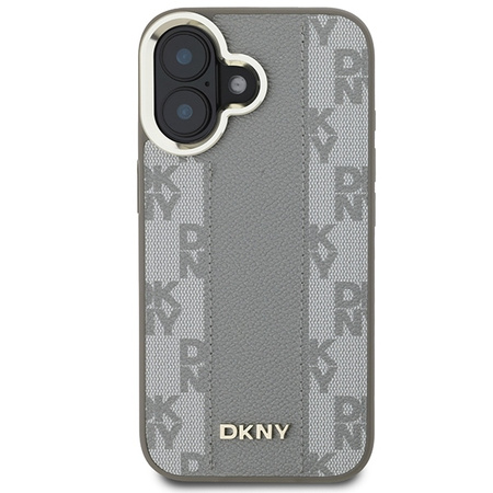 DKNY ETUI CASE DO IPHONE 16 6.1 DO MAGSAFE CHECKERED PATTERN HARDCASE