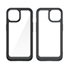 Wzmocnione etui Outer Space z elastyczną ramką do iPhone 15 - czarne