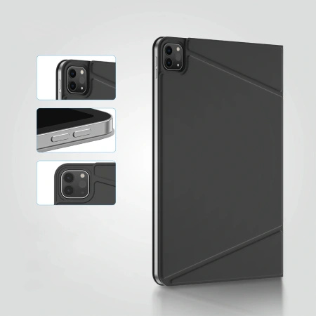 Etui AMAZINGTHING Matte Pro Mag Folio z podstawką na iPad Air M3 13" - czarne