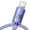 BASEUS KABEL USB DO LIGHTNING 2.4A DO TELEFONÓW APPLE 2M SZYBKA ŁADOWARKA