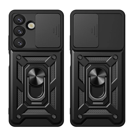 HURTEL ETUI PANCERNE HYBRID ARMOR CAMSHIELD DO REALME P3 5G Z PODSTAWKĄ