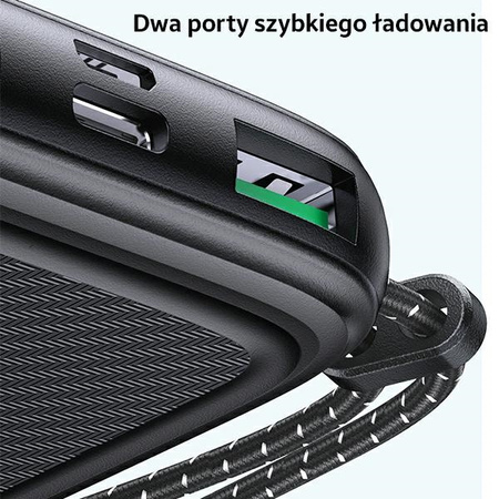 USAMS POWERBANK PB56 10000MAH DO TELEFONÓW SZYBKIE ŁADOWANIE 22.5W PD QC3.0