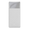 Baseus Bipow powerbank z szybkim ładowaniem 20000mAh 15W biały (Overseas Edition) + kabel USB-A - Micro USB 0.25m biały (PPBD050102)