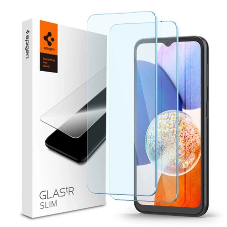 Szkło hartowane Spigen Glas.tR Slim na Samsung Galaxy A15 4G / 5G / A25 5G - 2 szt.