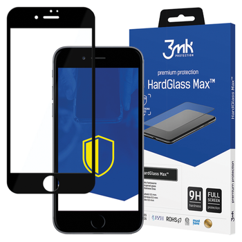 Apple iPhone 8 - 3mk HardGlass Max Black