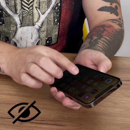 WOZINSKY SZKŁO HARTOWANE PRIVACY DO SAMSUNG GALAXY S22+ Z FILTREM OCHRONNYM