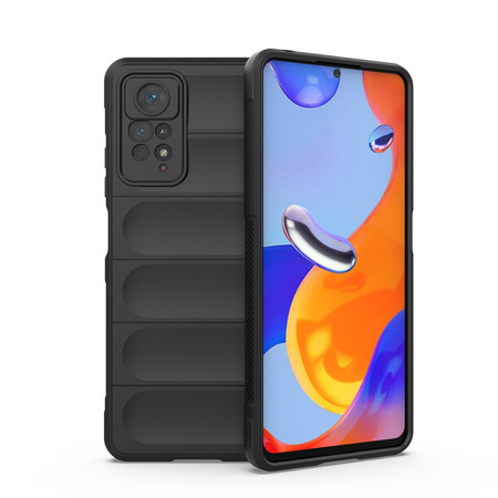 Magic Shield Case etui do Xiaomi Redmi Note 11 Pro elastyczny pancerny pokrowiec czarny