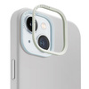 UNIQ etui Lino Hue iPhone 15 6.1" Magclick Charging jasnoszary/chalk grey