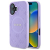 GUESS HARDCASE DO IPHONE 16 PLUS DO MAGSAFE SAFFIANO PEONY CLASSIC LOGO