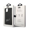 Karl Lagerfeld KLHCP14MCSSK iPhone 14 Plus 6,7" hardcase czarny/black Signature Logo Cardslot