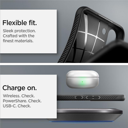 SPIGEN LIQUID AIR GALAXY S22+ PLUS MATTE BLACK