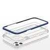 Clear 3in1 etui do iPhone 11 Pro żelowy pokrowiec z ramką niebieski