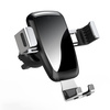 Grawitacyjny uchwyt samochodowy do smartfona na kratkę nawiewu srebrny (YC08)