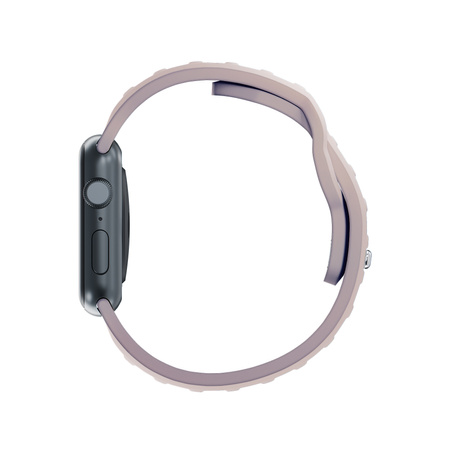 42/44/45/46/49 mm Latte (big) - 3mk Silicone Watch Strap for Apple