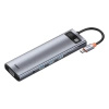 BASEUS HUB 11W1 USB-C DO MACBOOKA Z 2X HDMI 3X USB 3.0 PD VGA ETHERNET RJ45